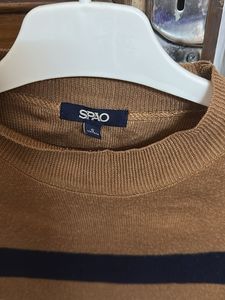 Striped woollen sweater