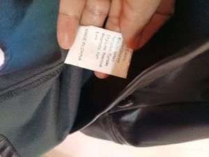shein Light leather shirt in free size.