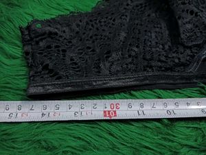 Lace Detail Brief🖤free size