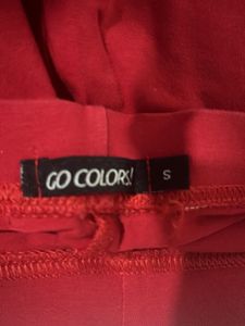 Red Casual Pants