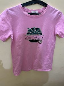 Pink Printed T-shirt ✨