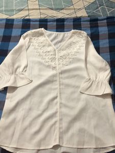 White Skirt And Top (shirt)