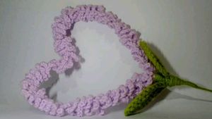 Crochet Heart Bouquet