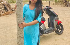 Light Blue Kurta For Women Wore Once