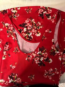 #Under1000 Sale - HnM Red Flower Dress
