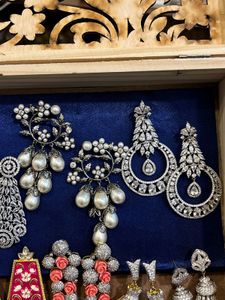 AD Earrings Set Of 7