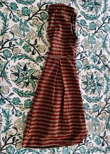 Striped Fit &amp; Flare Dress