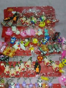 100 Plus Pieces In variety of Cute Keychains