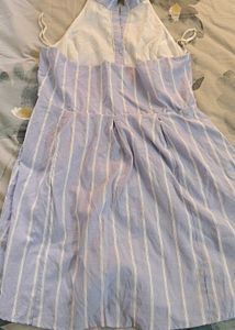 Striped Halter Dress