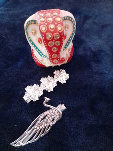 Silver Color Hair Accessories