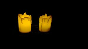 Melted LED Plastic Light