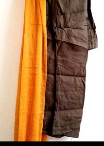 Mustard colour Suit Set