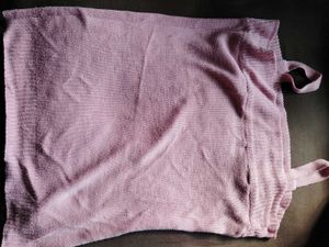 Pink Knit Tank Top