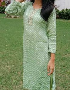 Elegant Green Kurta
