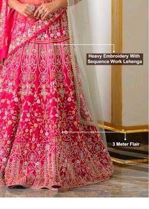 Red Bridal Lehenga Choli