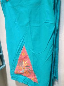 Embroidered Churidar Material