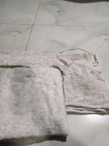 Elegant Saree With Readymade Paded  Full Sleeve Bl