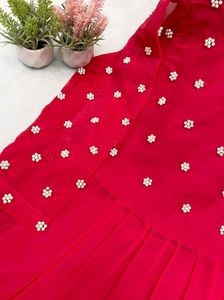 New Standard Moti Stone work Gown Dress important