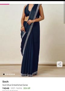New Jimmi Choo Saree With Blouse Piece