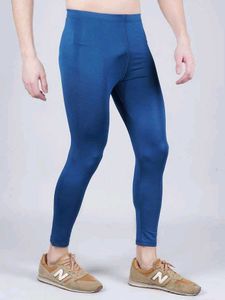 Blue Compression Tights