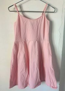 Forever 21 - Cute Baby Pink Skater Dress 😍