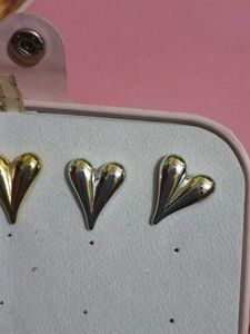 Heart Shaped Silver Earrings
