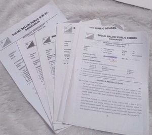 CBSE Class 9th Periodic Assessment I Paper