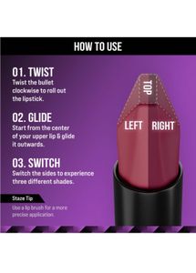staze 3 In 1 Lipstick - Nude Orchid