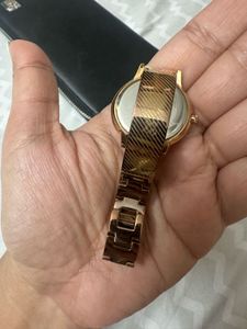 Tommy Hilfiger Quartz Analog Rose Gold Dial Metal