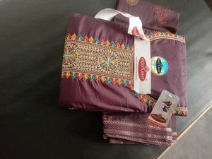Unstitched Cotton Suit