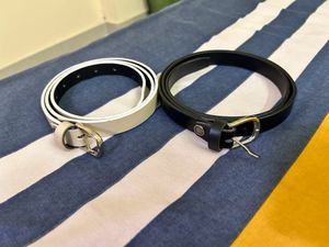 SIDEWOK black And White Belt