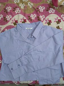 Lilac Cropped Blouse