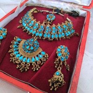 Blue Stone Jewelry Set