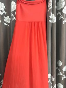 AND Coral Dress