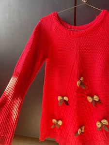 Pink Knit Sweater