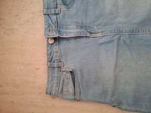 Black Top &amp; Denim Skirt Set