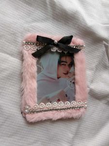 Pink Photo Holder