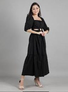 One Time Use Black Dress