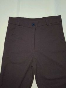 Brown Casual Pants