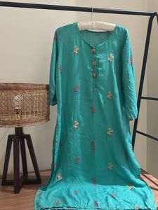 Elegant Embroidered Kurta