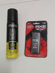 🆕AXE Signature Deo + Free Pocket Parfum