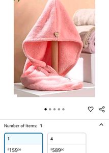 Microfiber Hair Drying Towel Wrap