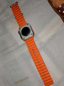 T800 Ultra Smart Watch with Beautiful Strap, Blue