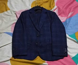 Blue Checked Suit (Age 2 /4)