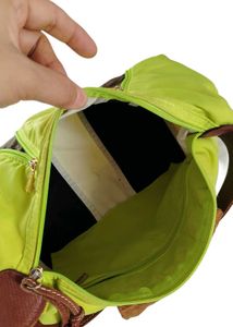 Longchamp Canvas Hand Bag/ Shoulder Bag