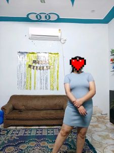 Elegant Blue Bodycon Dress