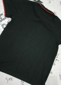 Black Polo T-Shirt