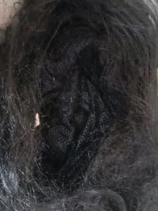 Hair Wig Black Colour With Layer Cut