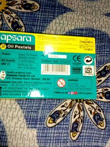 Apsara Oil Pastels - 12 Shades