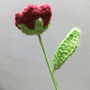 ✨🌹Cute Handmade Crochet Rose 🥀